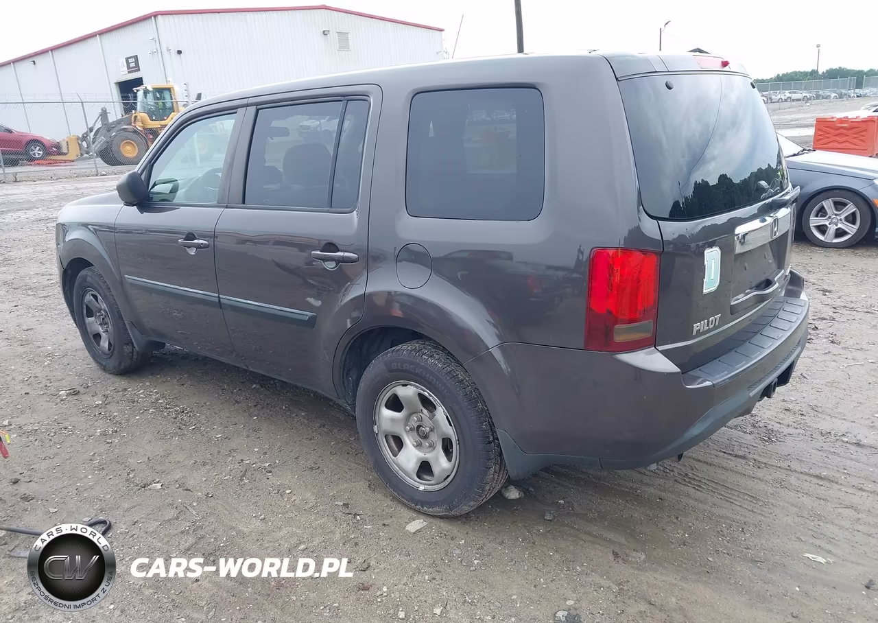 2015 Honda Pilot Lx VIN:5FNYF4H27FB018018 - 3