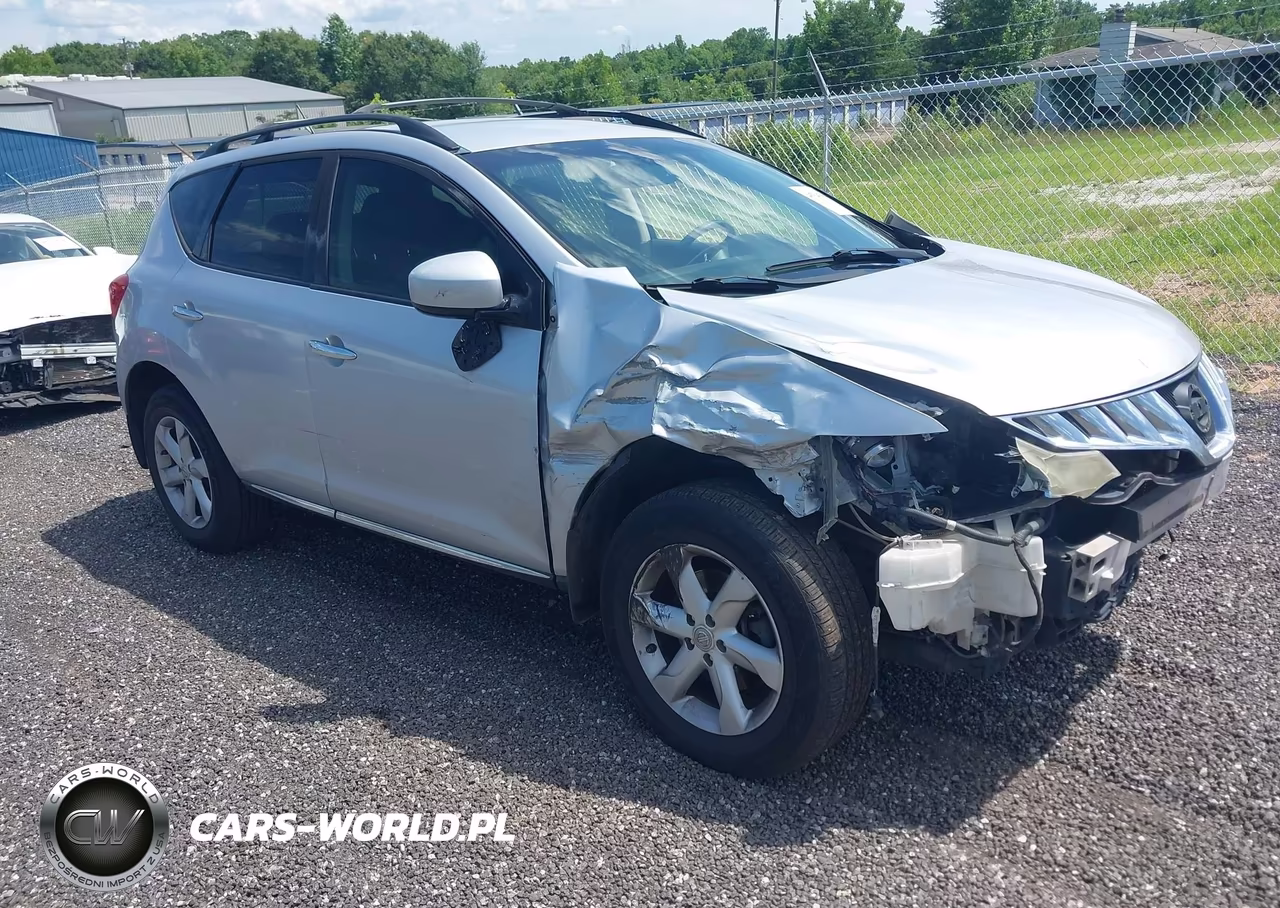 2009 Nissan Murano Sl VIN:JN8AZ18U39W017929 - 1