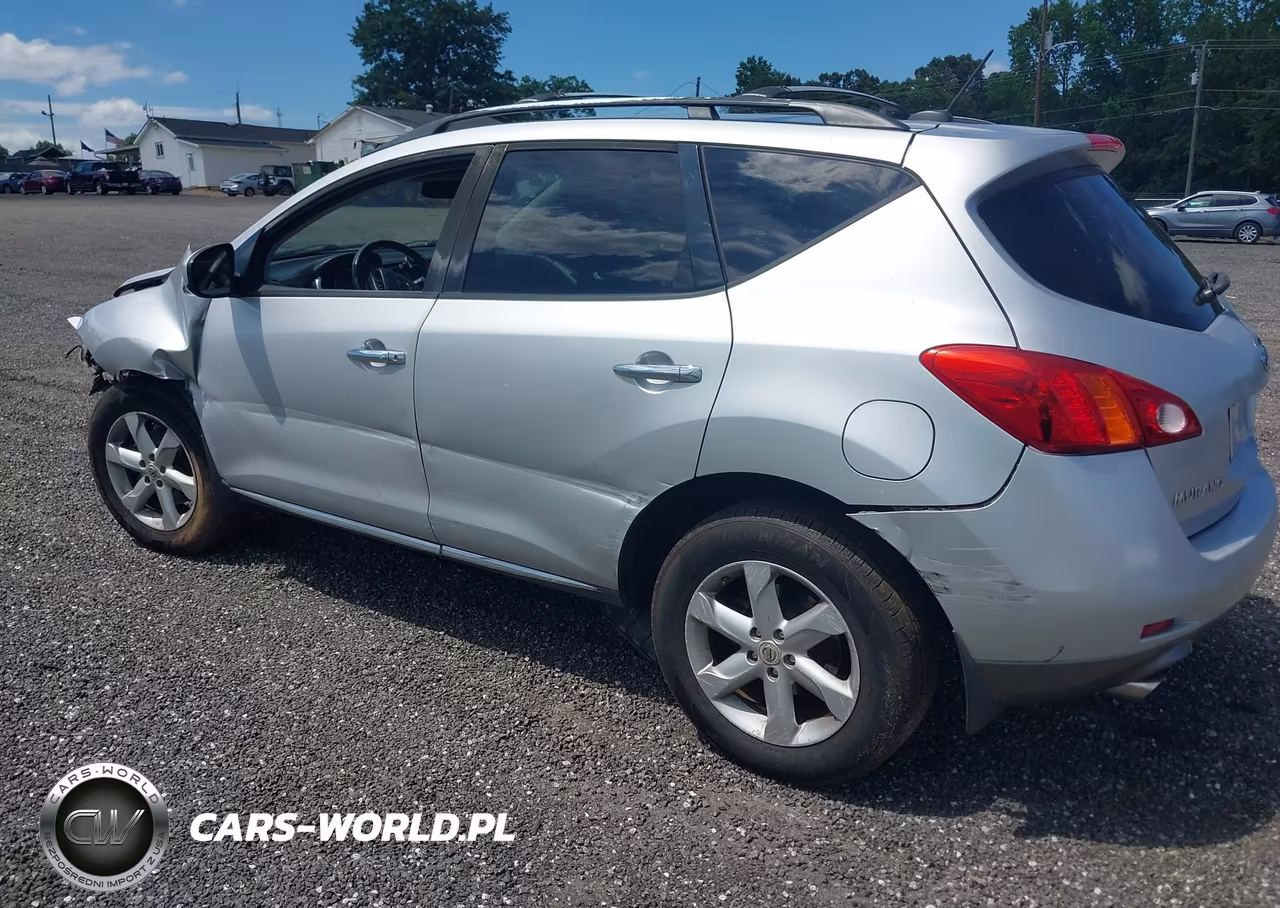 2009 Nissan Murano Sl VIN:JN8AZ18U39W017929 - 3