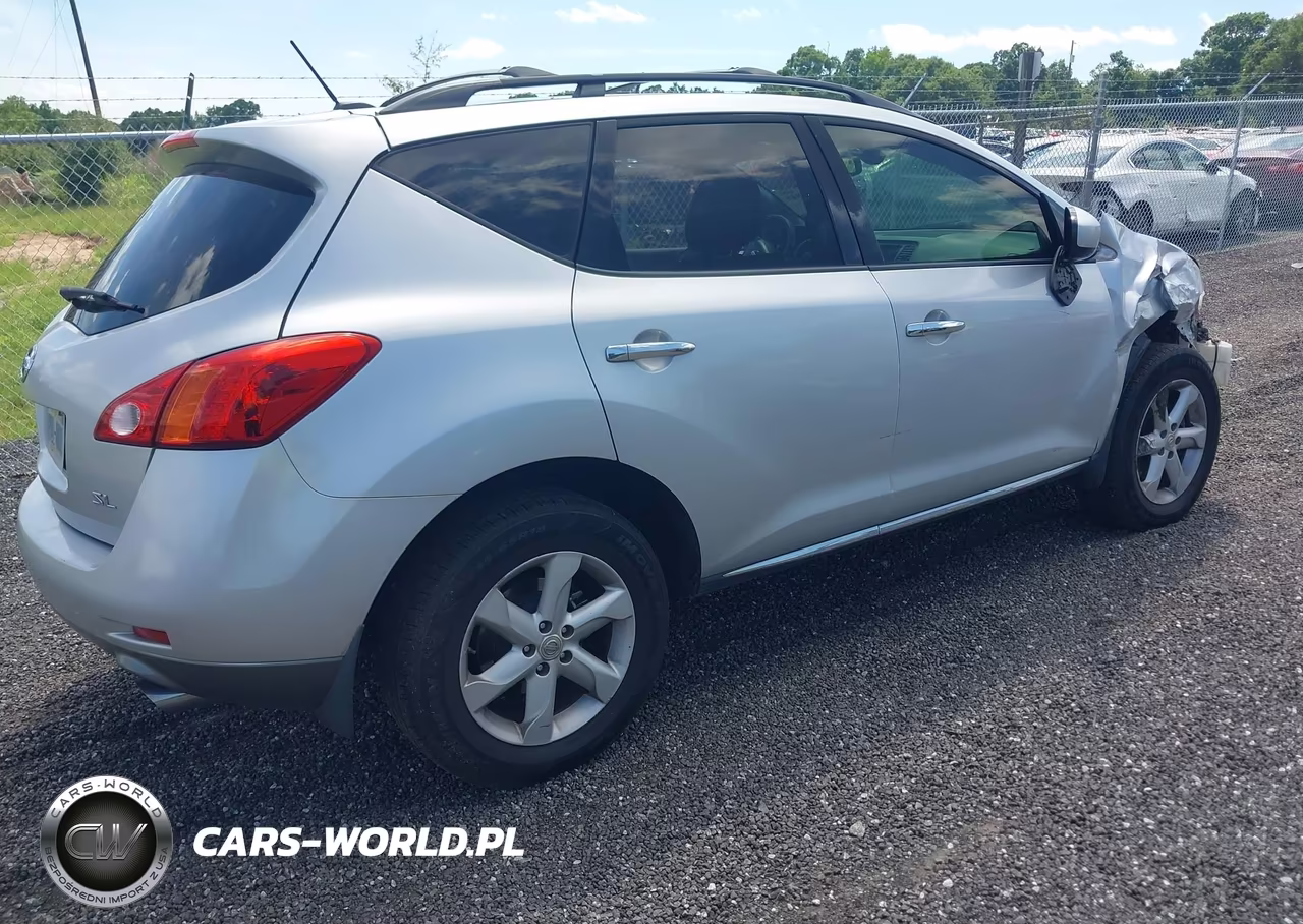 2009 Nissan Murano Sl VIN:JN8AZ18U39W017929 - 4
