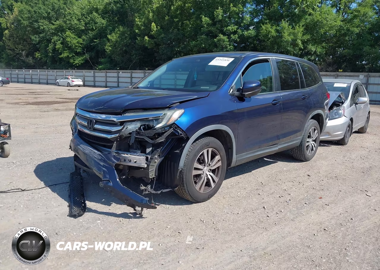 2016 Honda Pilot Ex VIN:5FNYF6H3XGB013496 - 2