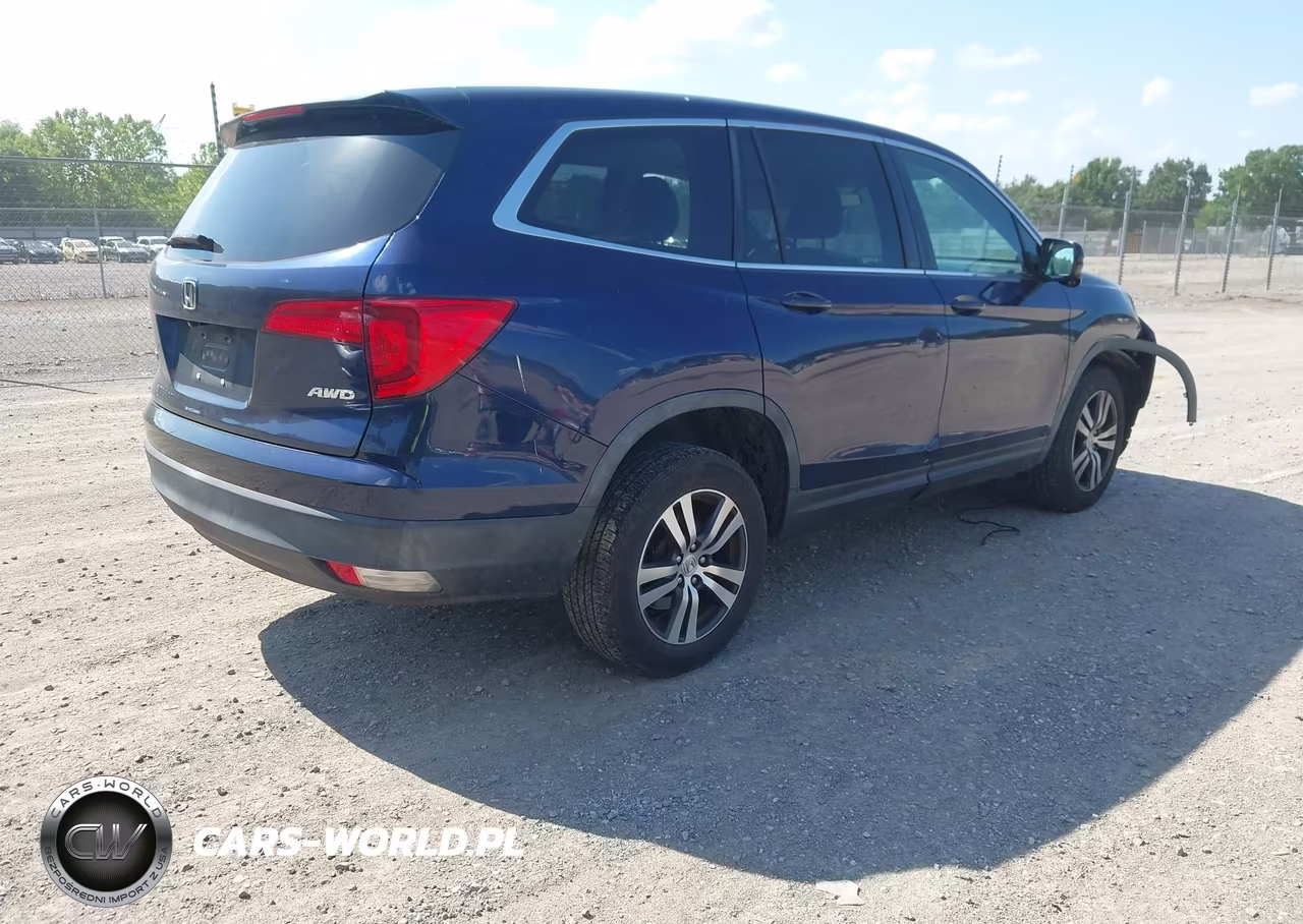 2016 Honda Pilot Ex VIN:5FNYF6H3XGB013496 - 4