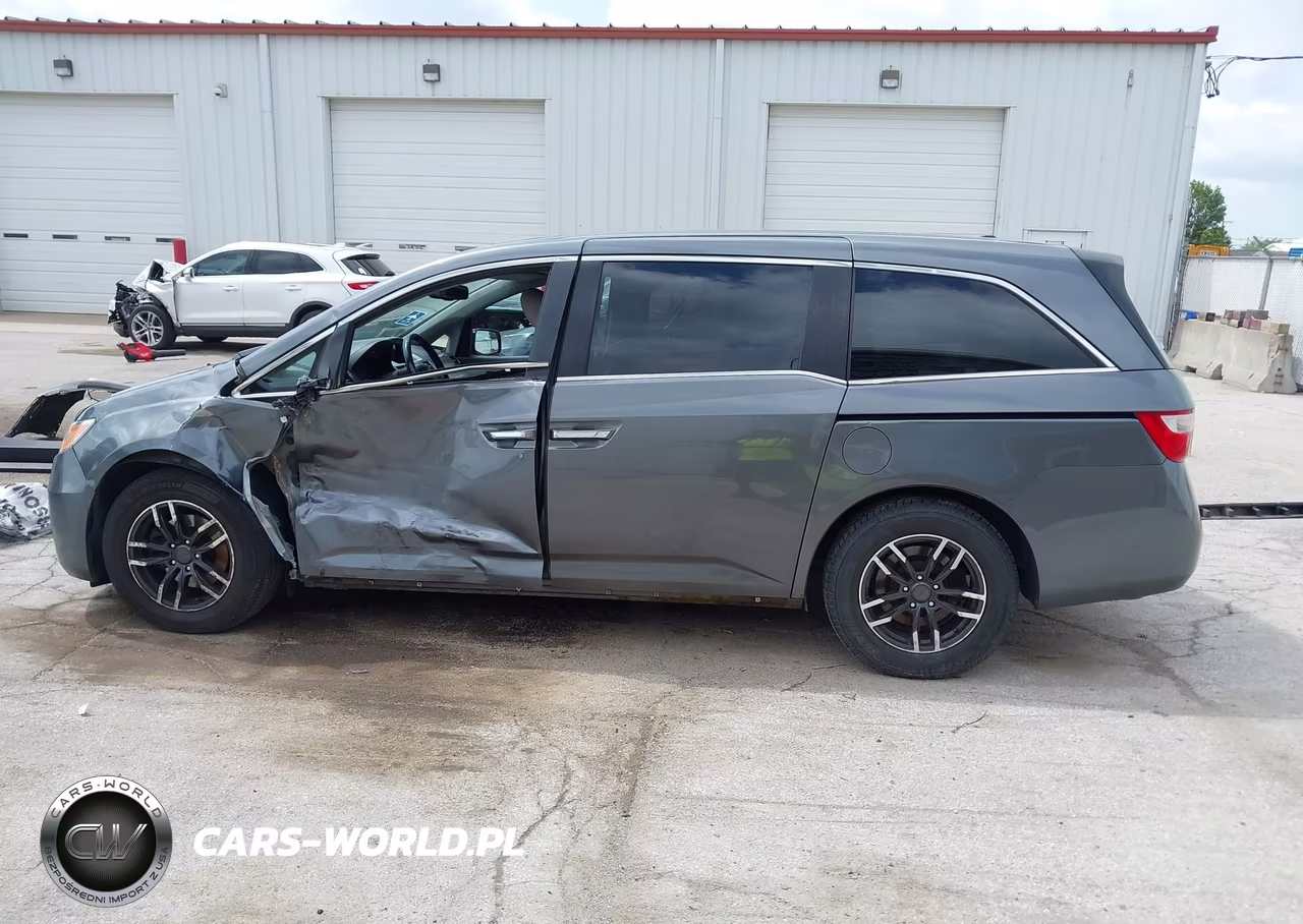 2013 Honda Odyssey Ex-L VIN:5FNRL5H69DB024891 - 15