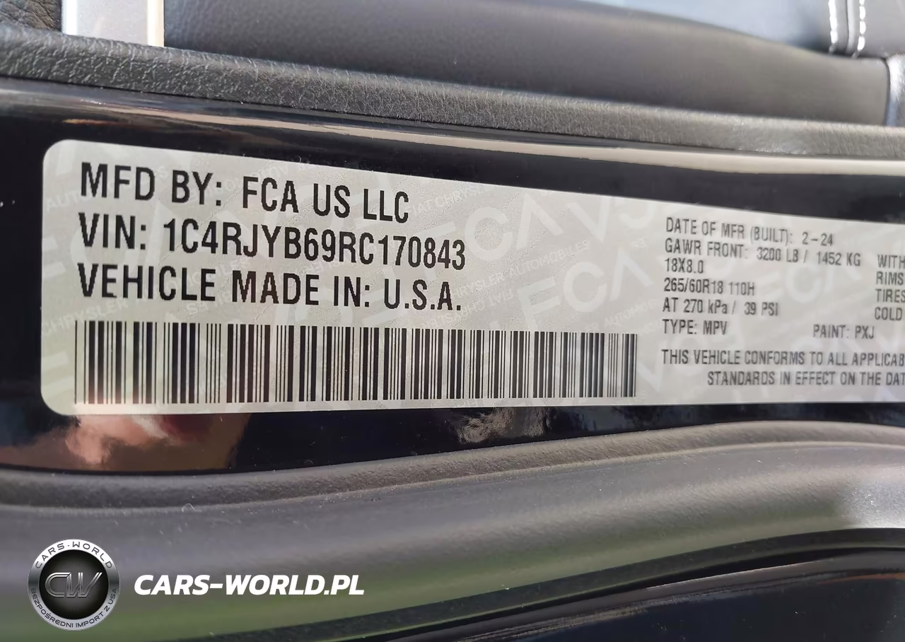 2024 Jeep Grand Cherokee 4Xe VIN:1C4RJYB69RC170843 - 9