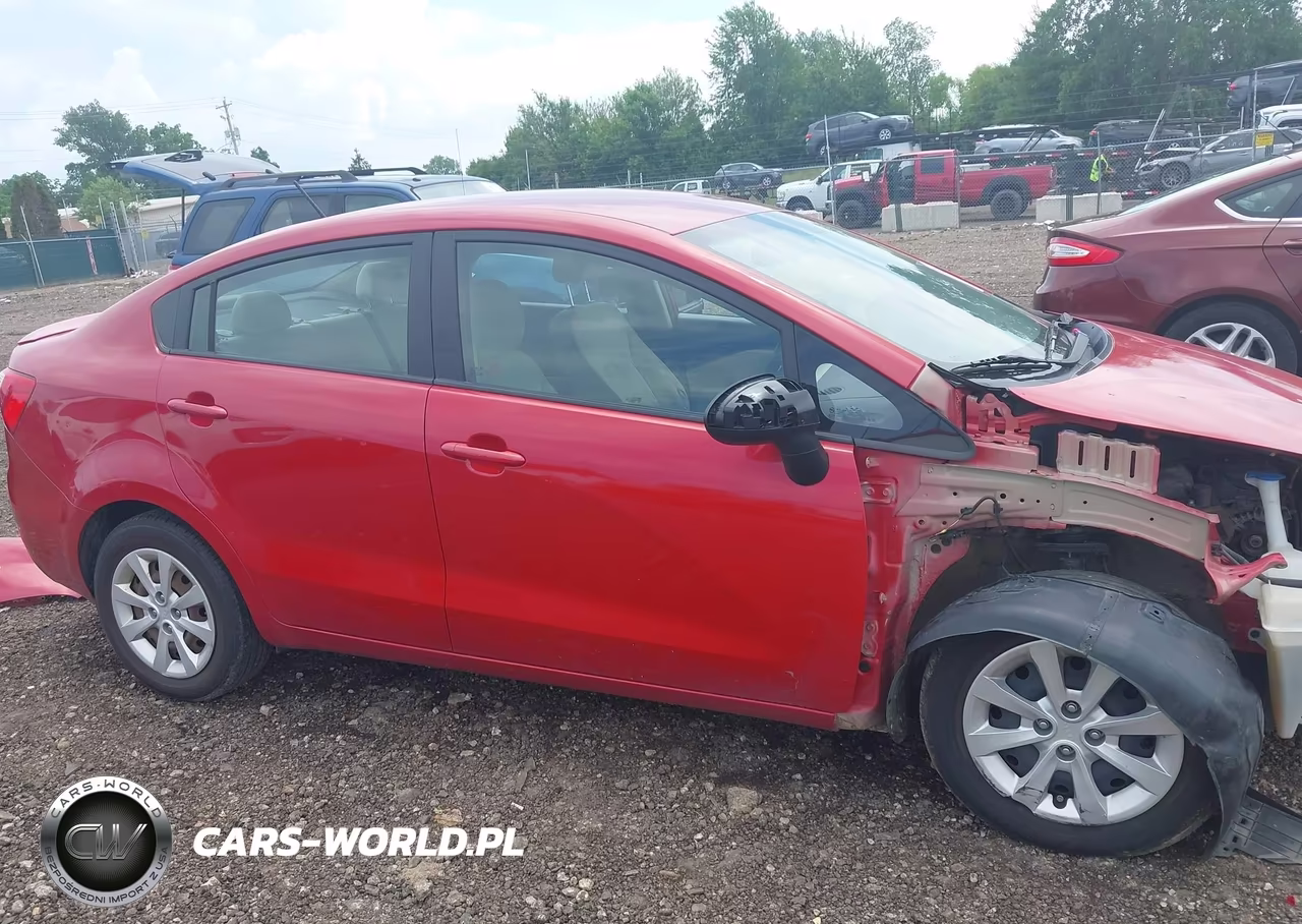 2013 Kia Rio Lx VIN:KNADM4A31D6308879 - 14