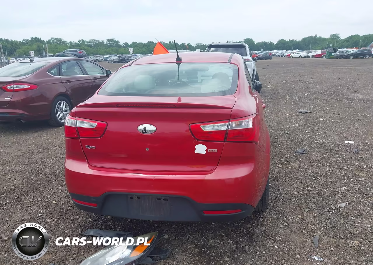 2013 Kia Rio Lx VIN:KNADM4A31D6308879 - 17