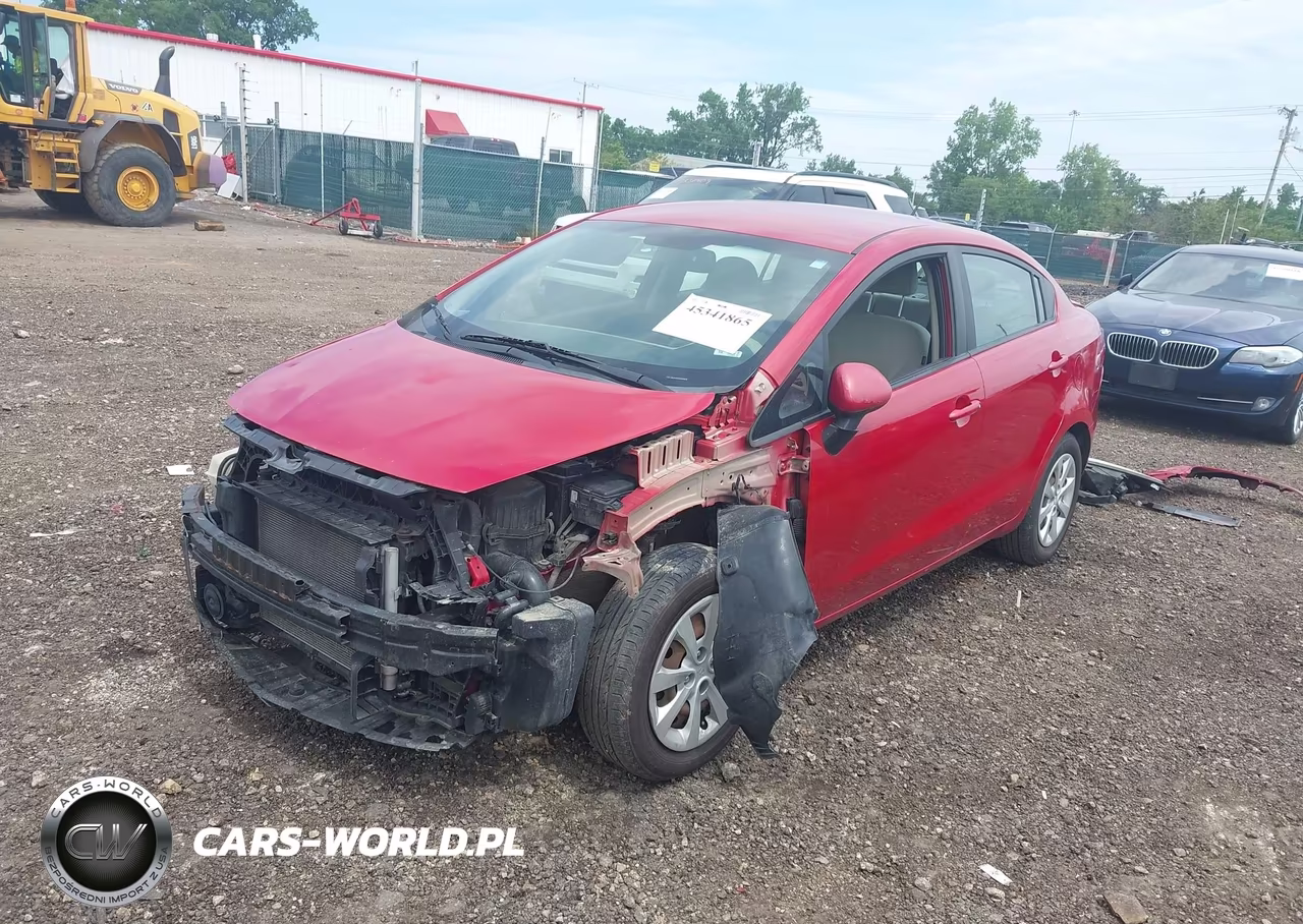 2013 Kia Rio Lx VIN:KNADM4A31D6308879 - 2