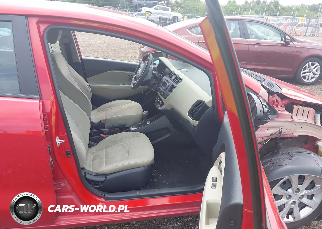 2013 Kia Rio Lx VIN:KNADM4A31D6308879 - 5
