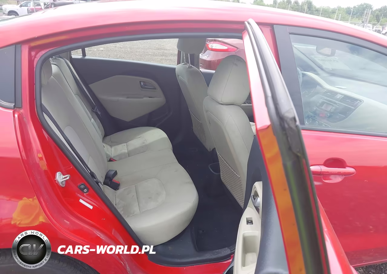 2013 Kia Rio Lx VIN:KNADM4A31D6308879 - 8