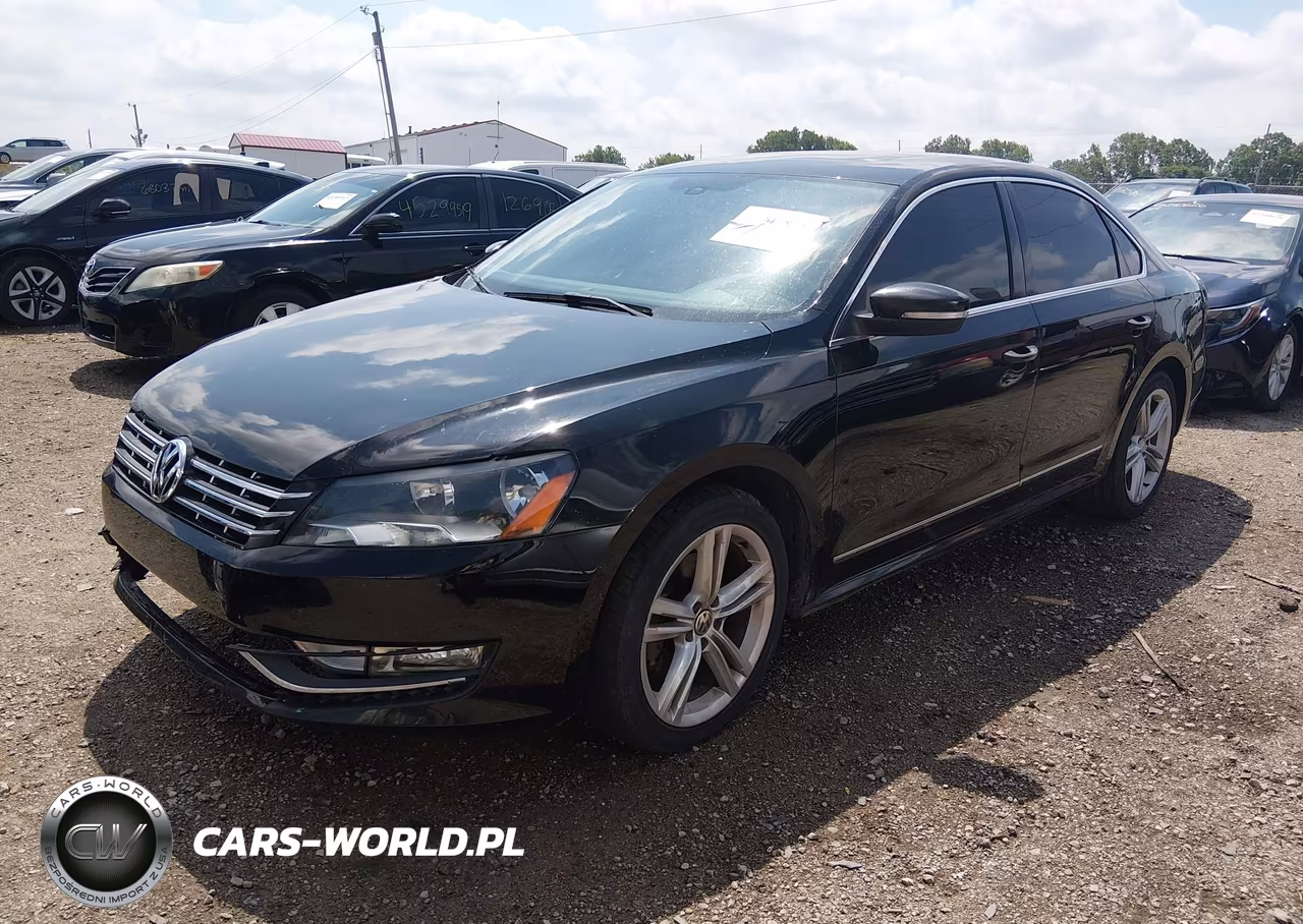2013 Volkswagen Passat 2.0L Tdi Sel Premium VIN:1VWCN7A39DC061171 - 2