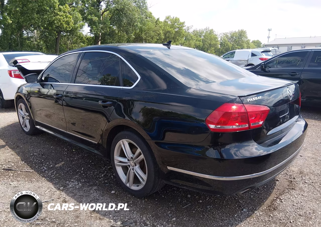 2013 Volkswagen Passat 2.0L Tdi Sel Premium VIN:1VWCN7A39DC061171 - 3