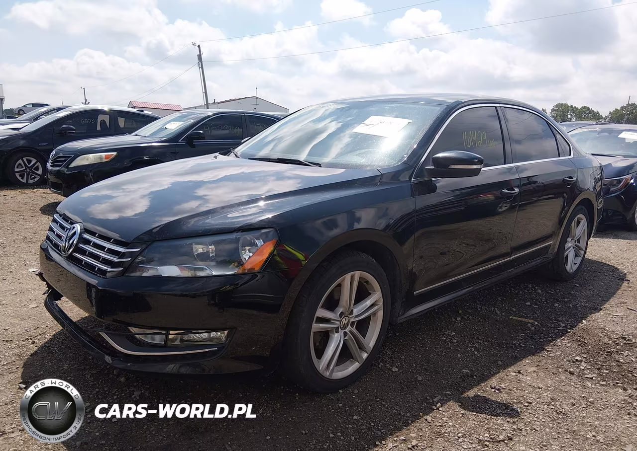 2013 Volkswagen Passat 2.0L Tdi Sel Premium VIN:1VWCN7A39DC061171 - 6