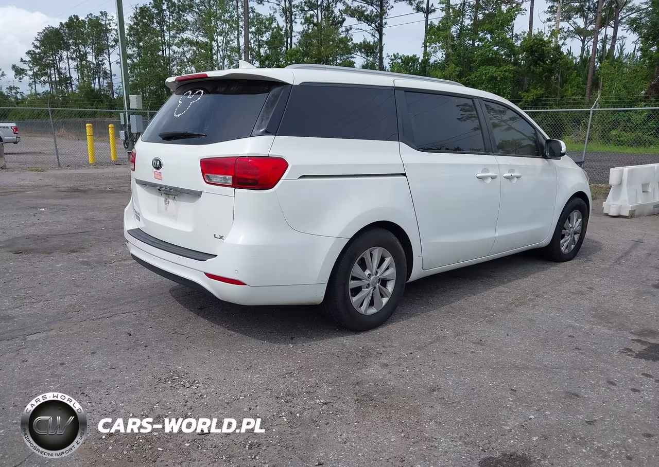 2017 Kia Sedona Lx VIN:KNDMB5C18H6268106 - 4