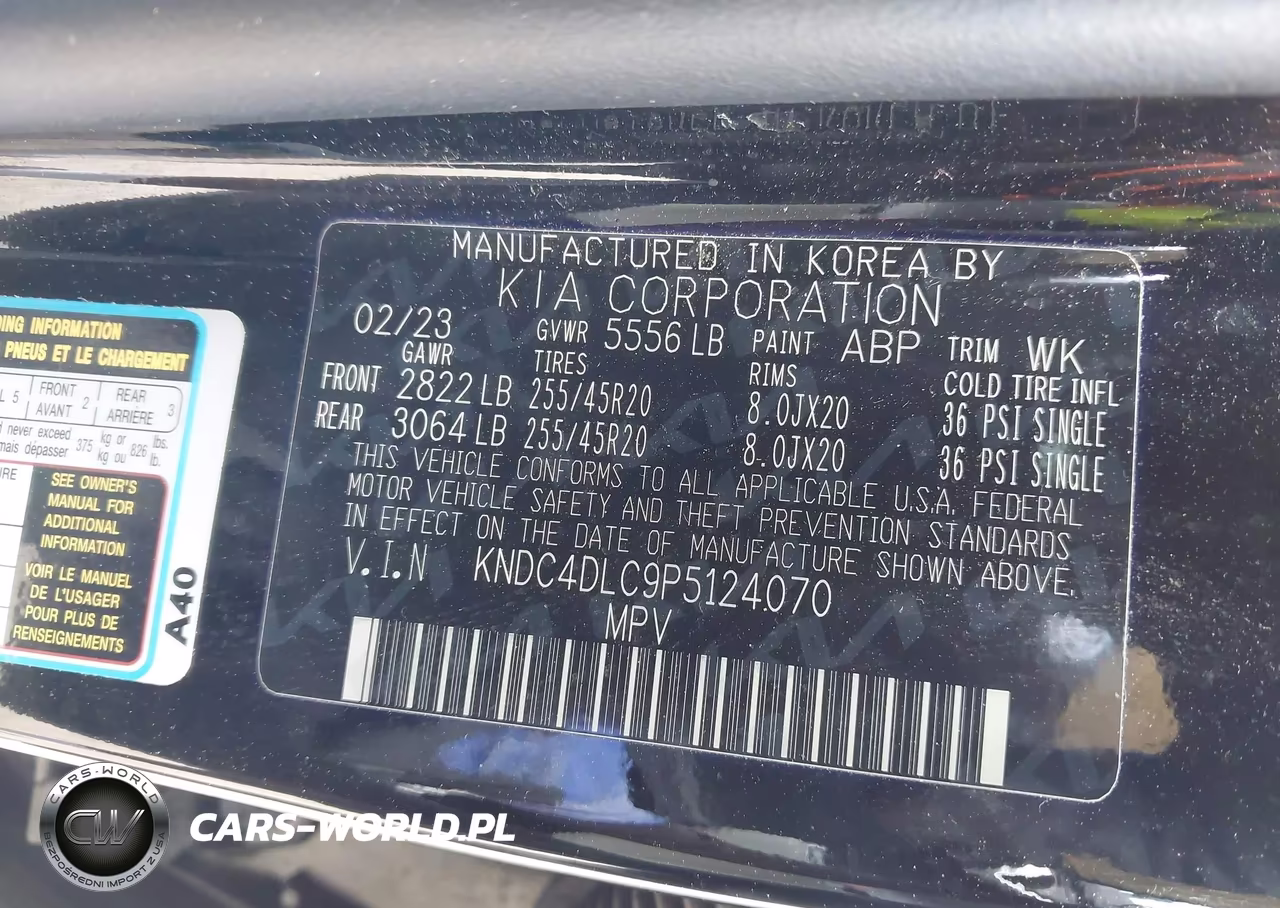 2023 Kia Ev6 Gt-Line VIN:KNDC4DLC9P5124070 - 9