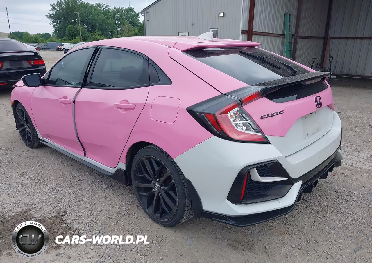 2021 Honda Civic Sport VIN:SHHFK7H44MU208781 - 3