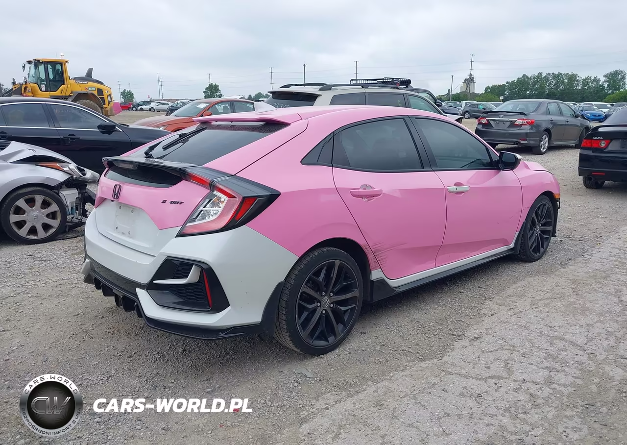 2021 Honda Civic Sport VIN:SHHFK7H44MU208781 - 4