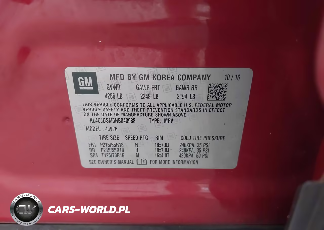 2017 Buick Encore Premium VIN:KL4CJDSM5HB040988 - 9