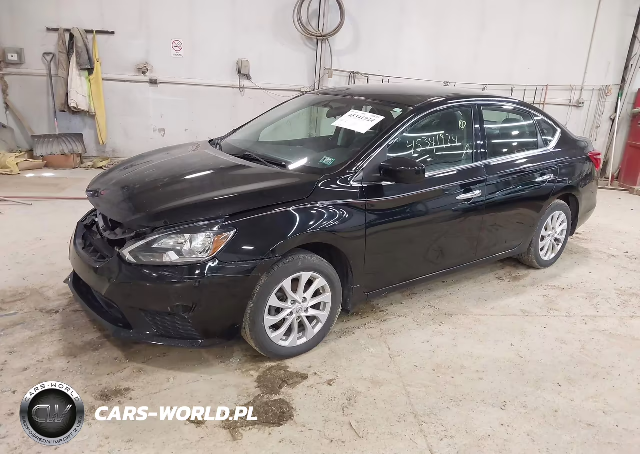 2019 Nissan Sentra Sv VIN:3N1AB7AP7KL607640 - 2
