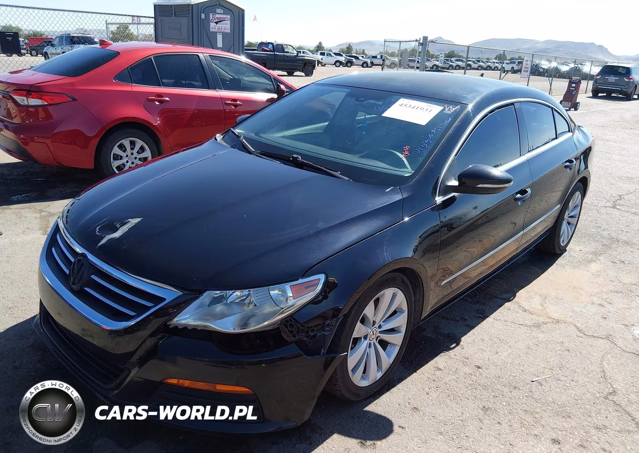 2012 Volkswagen Cc Sport VIN:WVWMP7AN2CE530896 - 2