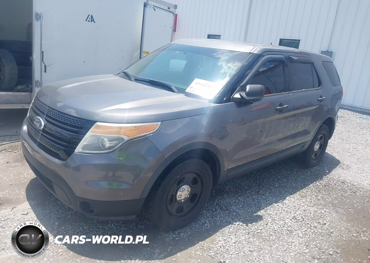 2014 Ford Utility Police Interceptor VIN:1FM5K8AR3EGB38167 - 2