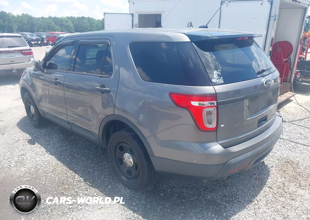 2014 Ford Utility Police Interceptor VIN:1FM5K8AR3EGB38167 - 3