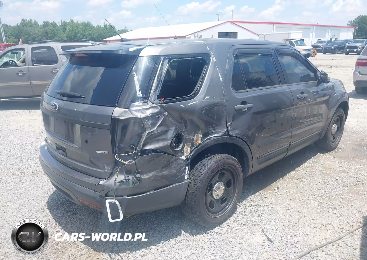 2014 Ford Utility Police Interceptor VIN:1FM5K8AR3EGB38167 - 4