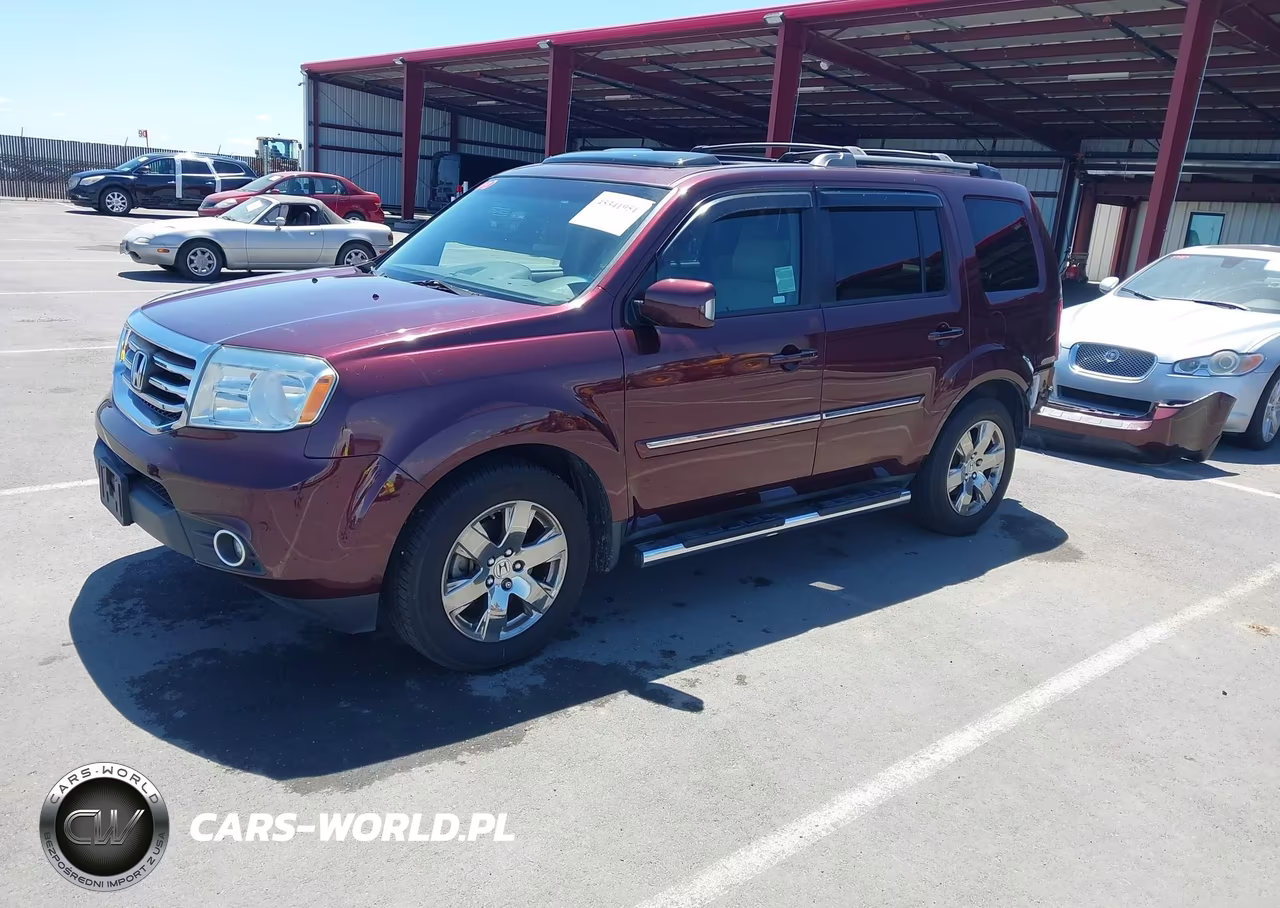 2013 Honda Pilot Touring VIN:5FNYF4H9XDB064825 - 2