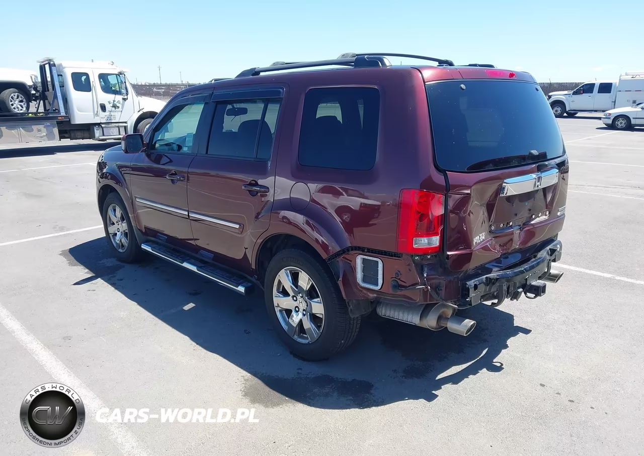 2013 Honda Pilot Touring VIN:5FNYF4H9XDB064825 - 3
