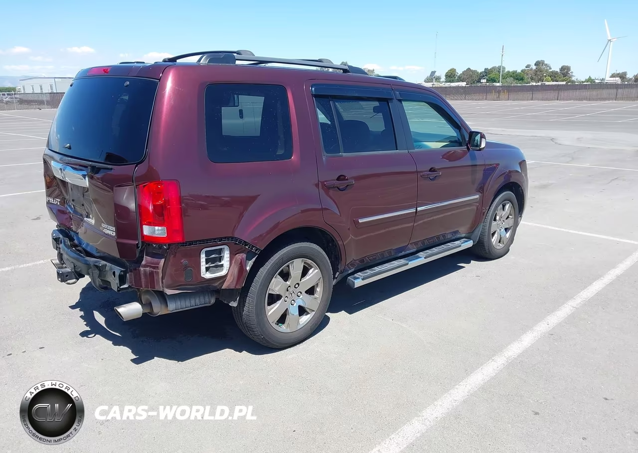 2013 Honda Pilot Touring VIN:5FNYF4H9XDB064825 - 4