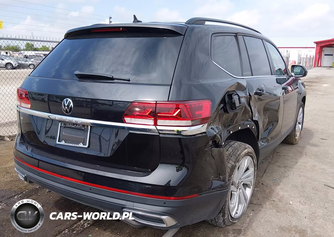 2021 Volkswagen Atlas Se VIN:1V2JP2CA1MC607916 - 4