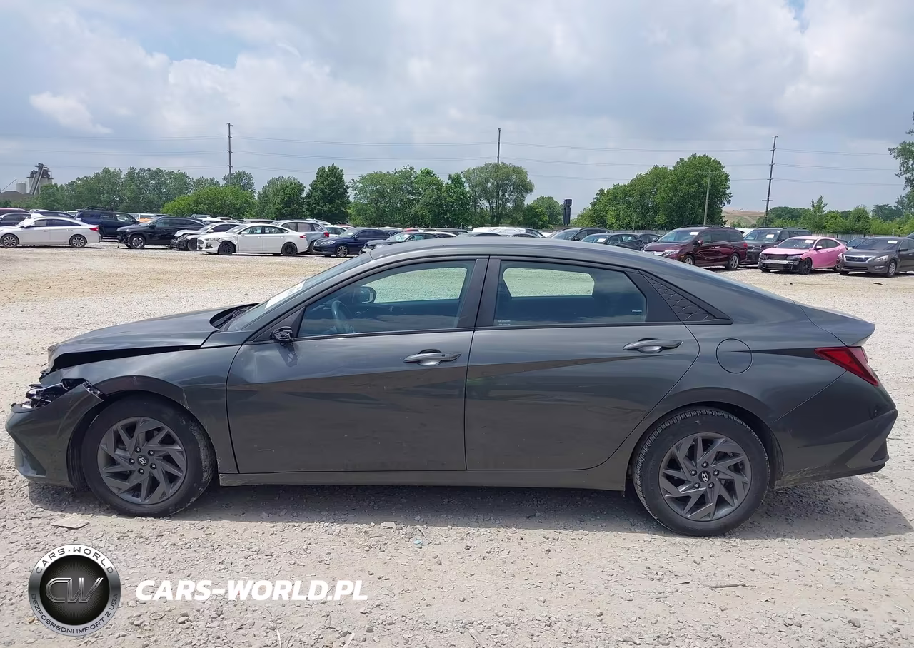 2024 Hyundai Elantra Sel VIN:KMHLM4DG7RU661347 - 14
