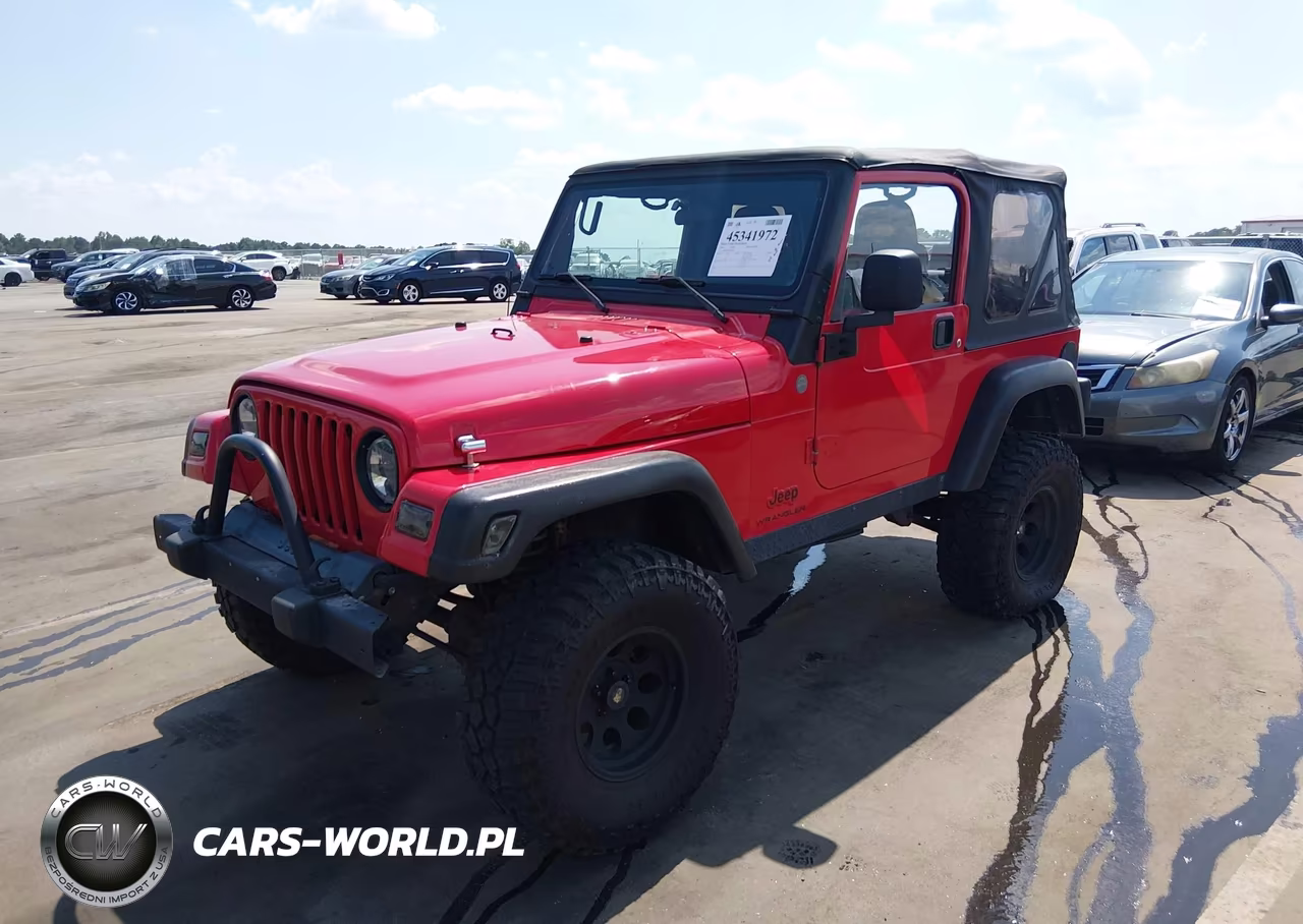 2004 Jeep Wrangler X VIN:1J4FA39S74P802291 - 2