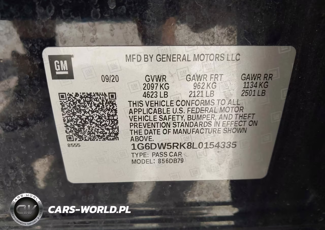 2020 Cadillac Ct5 Luxury VIN:1G6DW5RK8L0154335 - 9