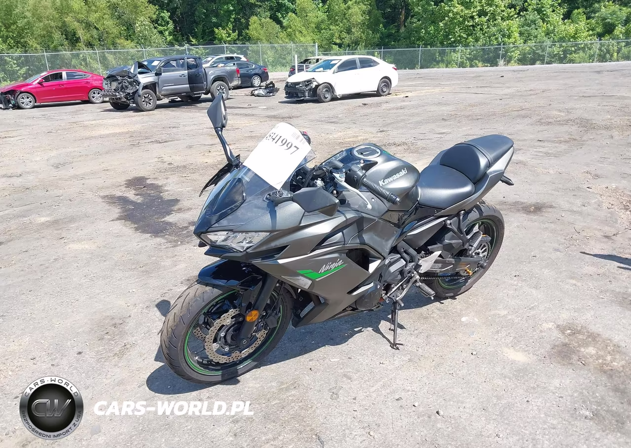 2024 Kawasaki Ex650 R VIN:ML5EXER18RDAD5202 - 2