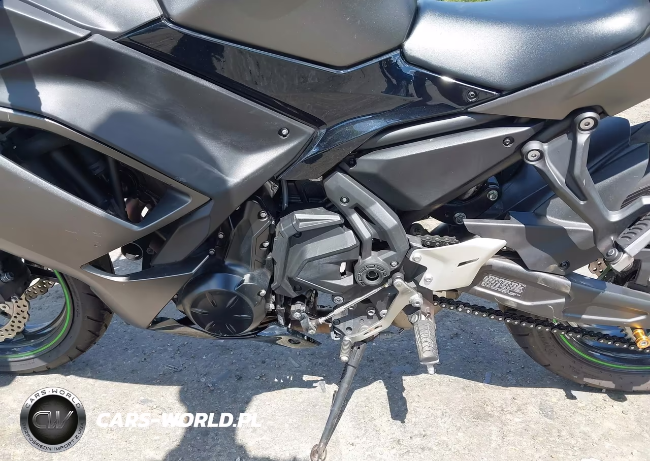 2024 Kawasaki Ex650 R VIN:ML5EXER18RDAD5202 - 9