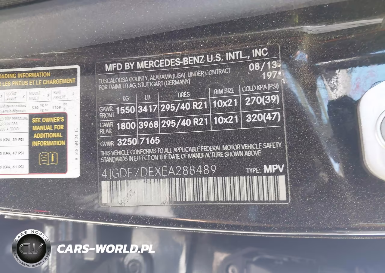 2014 Mercedes-Benz Gl 550 4Matic VIN:4JGDF7DEXEA288489 - 9
