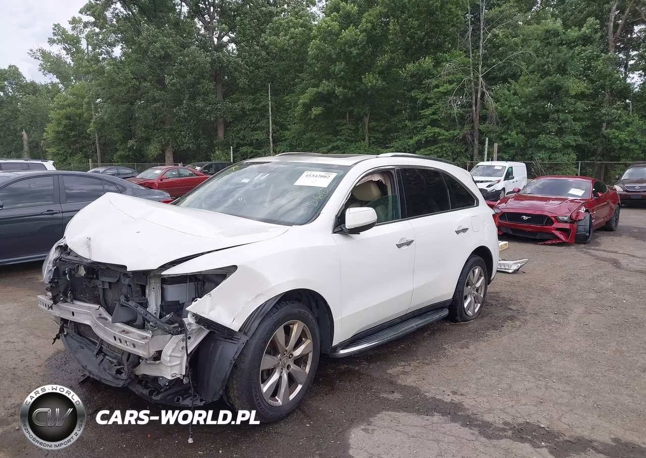 2015 Acura Mdx Advance Pkg W-Entertainment Pkg VIN:5FRYD4H81FB013793 - 2