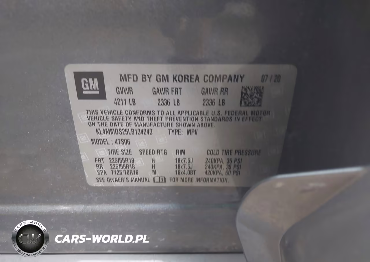 2020 Buick Encore Gx Fwd Select VIN:KL4MMDS25LB134243 - 9