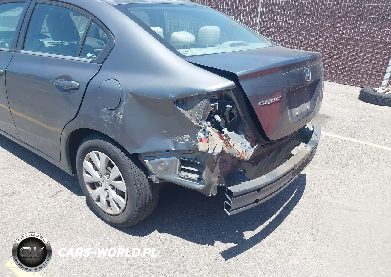 2012 Honda Civic Lx VIN:19XFB2F53CE363861 - 6