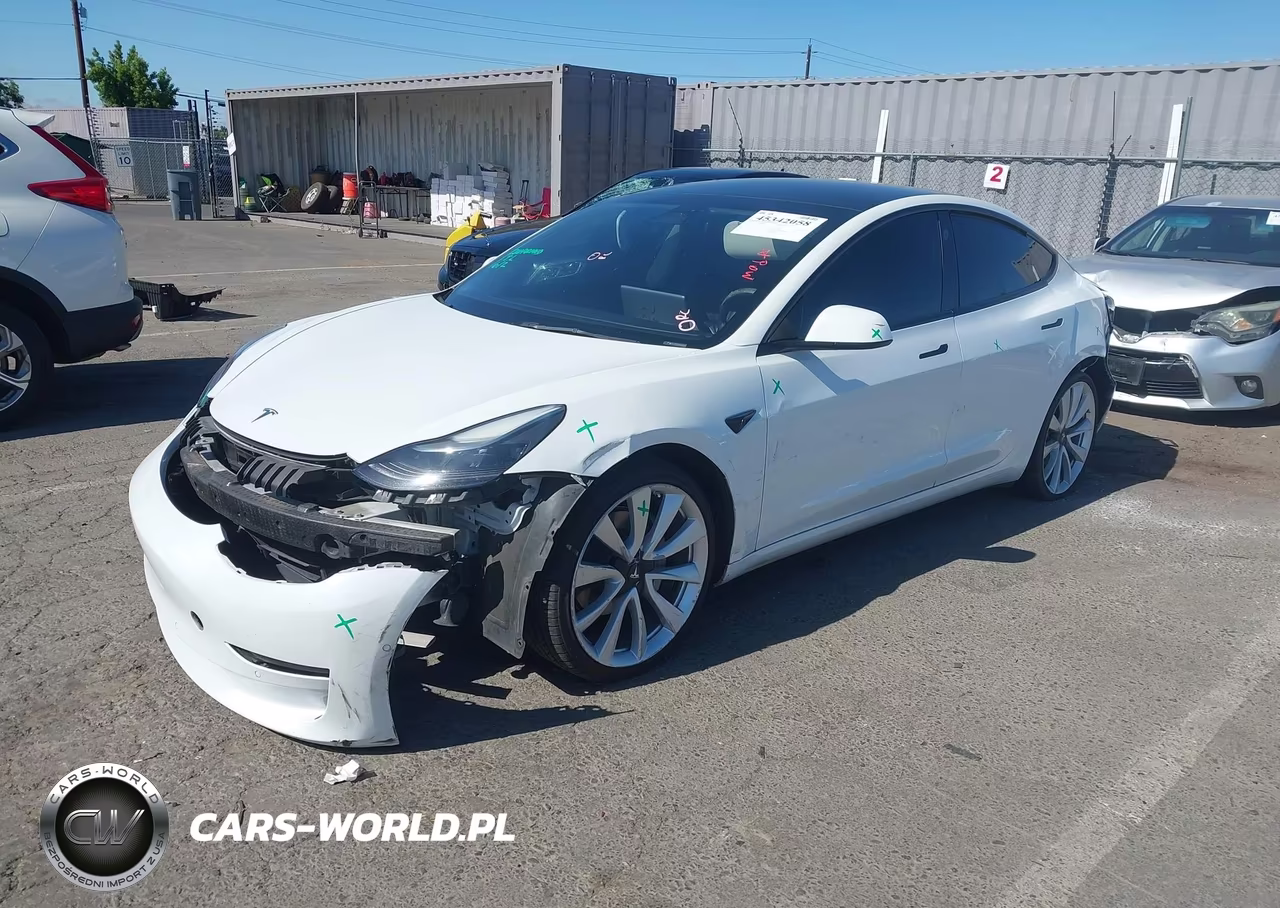 2022 Tesla Model 3 Rear-Wheel Drive VIN:5YJ3E1EA3NF241453 - 2