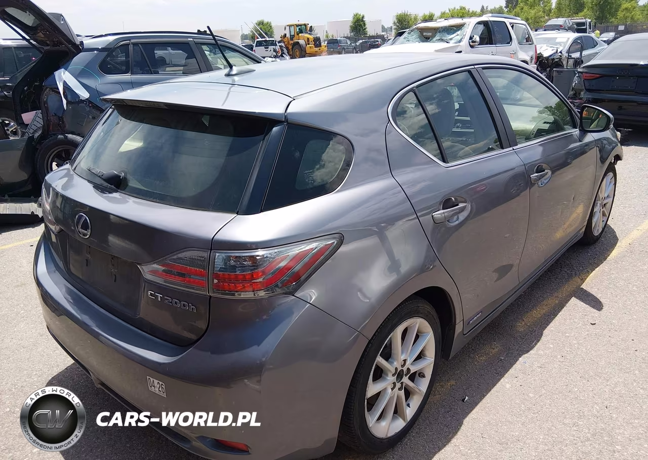 2012 Lexus Ct 200H Premium VIN:JTHKD5BH7C2097556 - 4