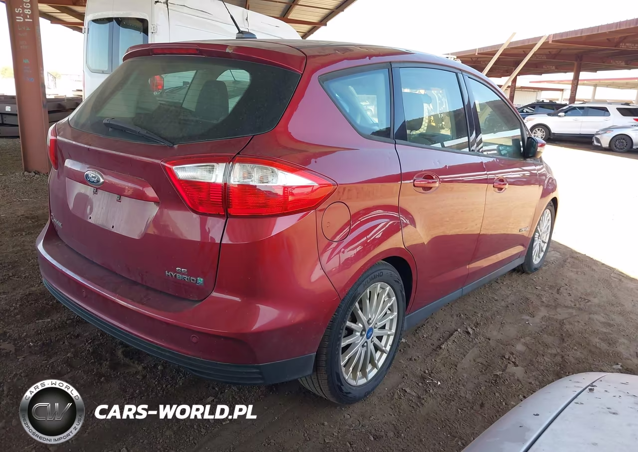 2013 Ford C-Max Hybrid Se VIN:1FADP5AU8DL512949 - 4