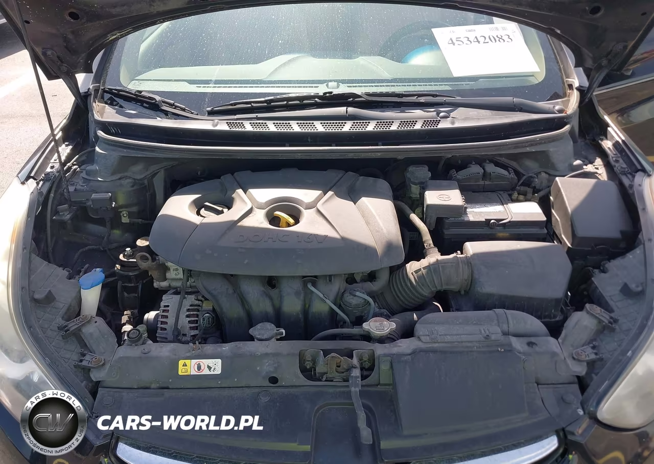 2013 Hyundai Elantra Gls VIN:5NPDH4AE8DH203853 - 10