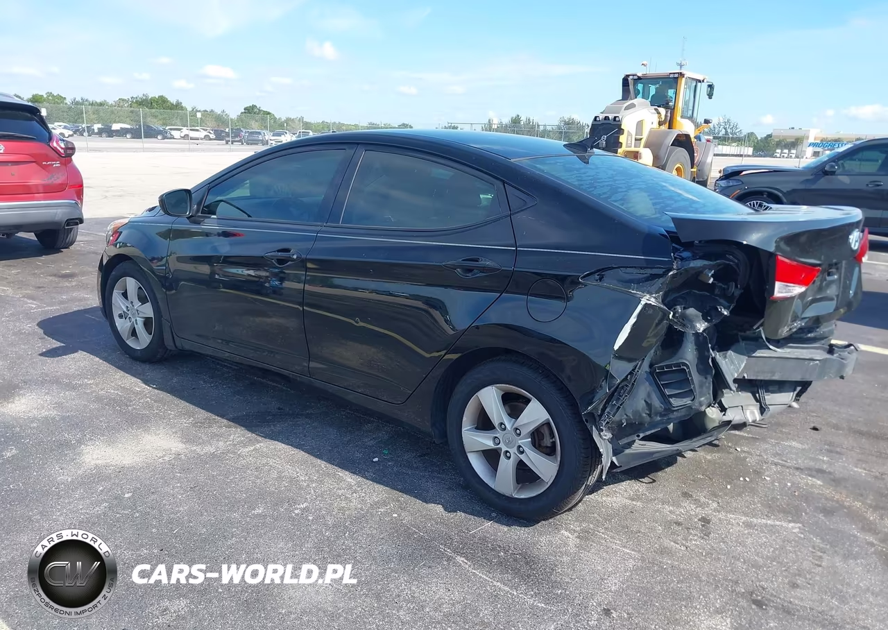 2013 Hyundai Elantra Gls VIN:5NPDH4AE8DH203853 - 3