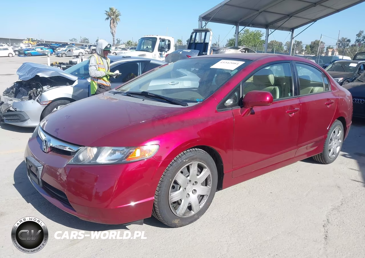 2008 Honda Civic Lx VIN:2HGFA16518H535394 - 2