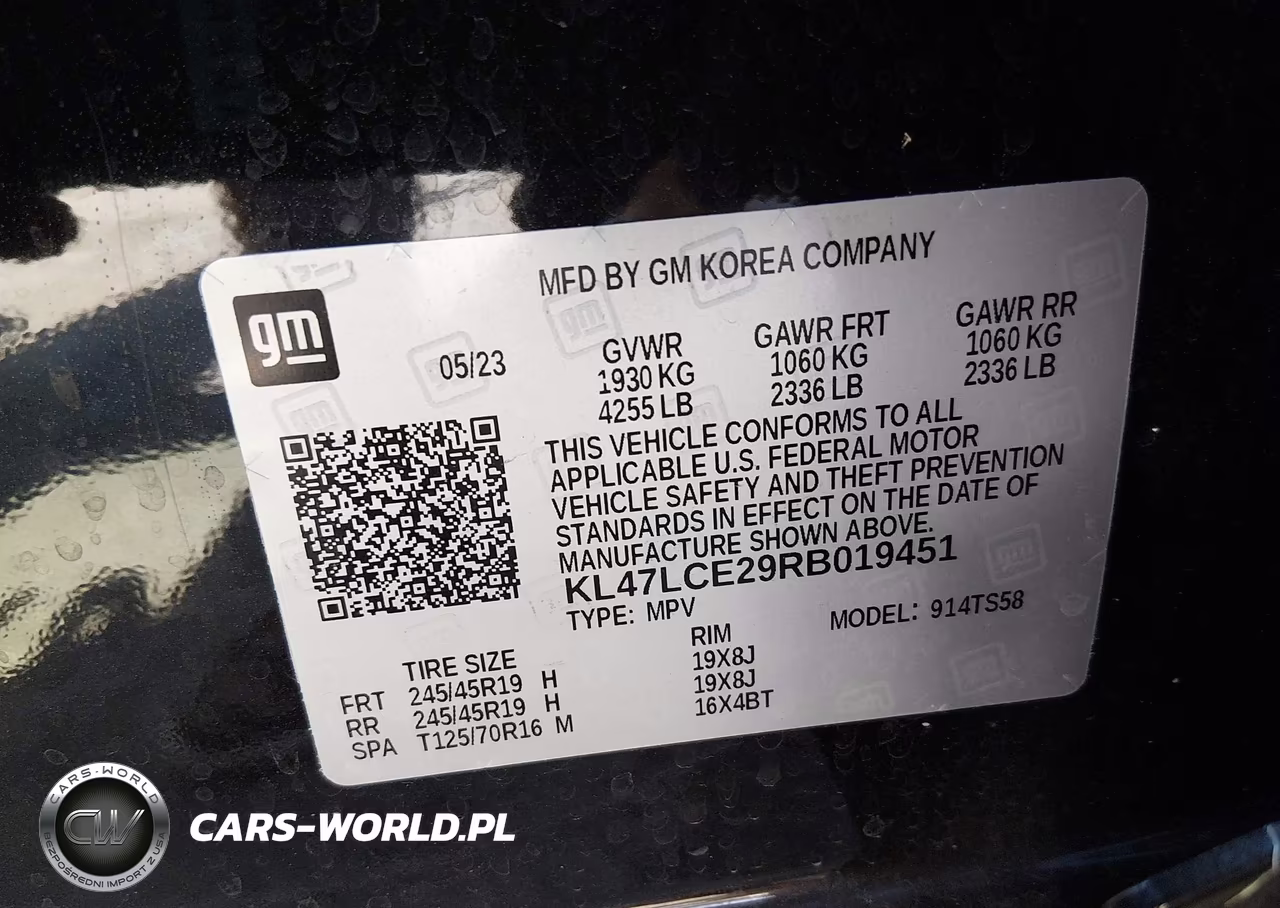 2024 Buick Envista Avenir Fwd VIN:KL47LCE29RB019451 - 9