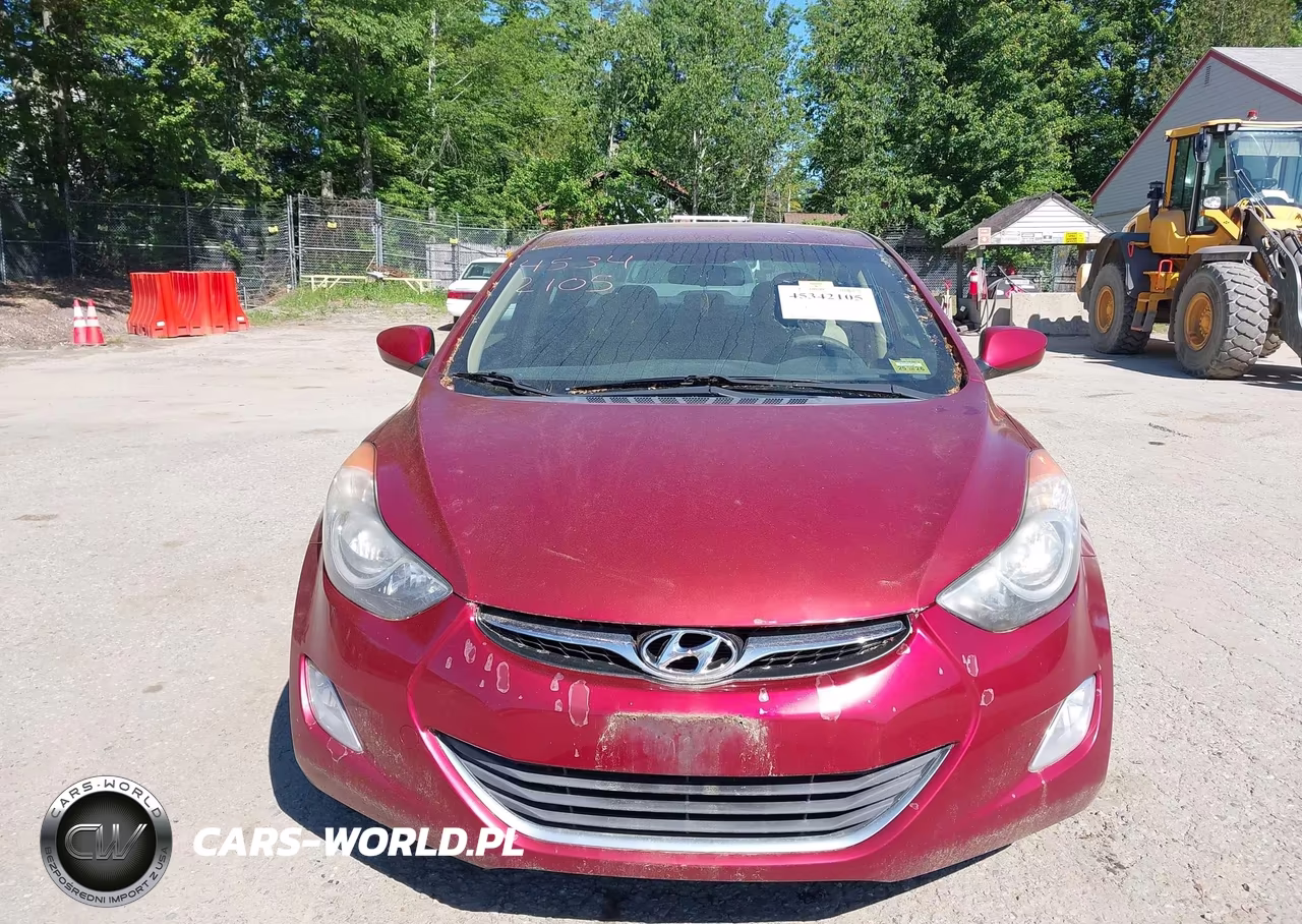 2013 Hyundai Elantra Gls VIN:5NPDH4AE5DH368887 - 6