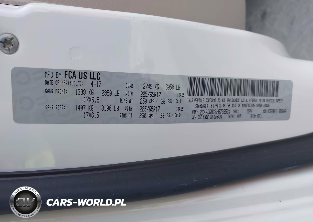 2017 Dodge Grand Caravan Se VIN:2C4RDGBG0HR736534 - 9