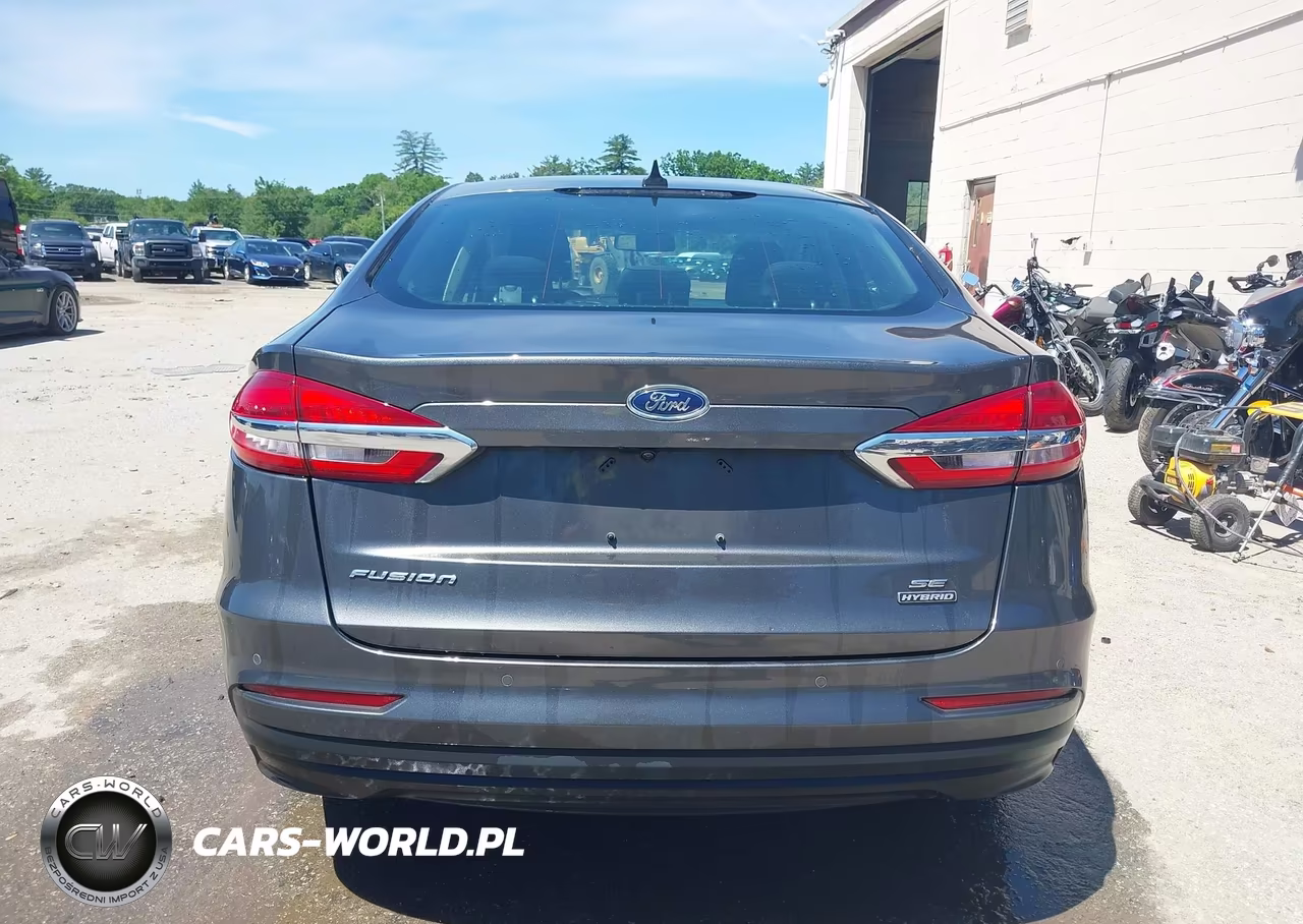 2020 Ford Fusion Hybrid Se VIN:3FA6P0LU2LR119229 - 19
