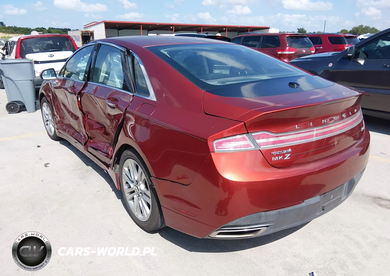 2014 Lincoln Mkz Hybrid VIN:3LN6L2LU5ER822713 - 3